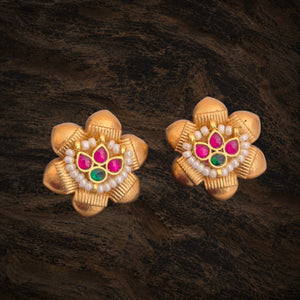 Antique Pachi Kundan Hasli Necklace Set