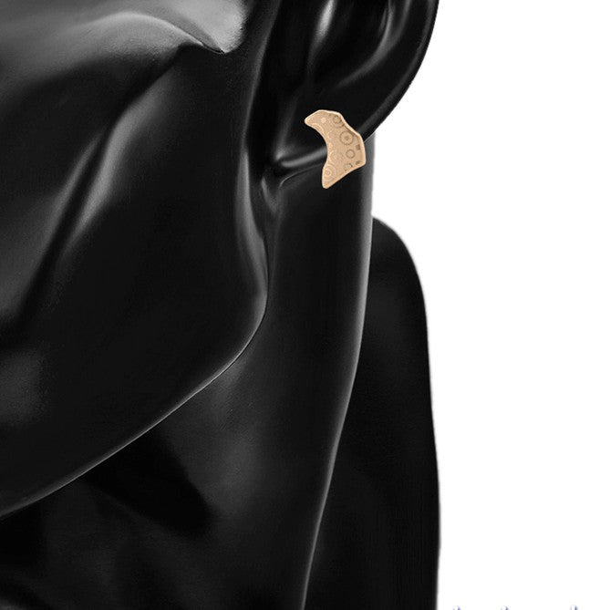 18k Gold-Plated Anti-Tarnish Stud Earrings