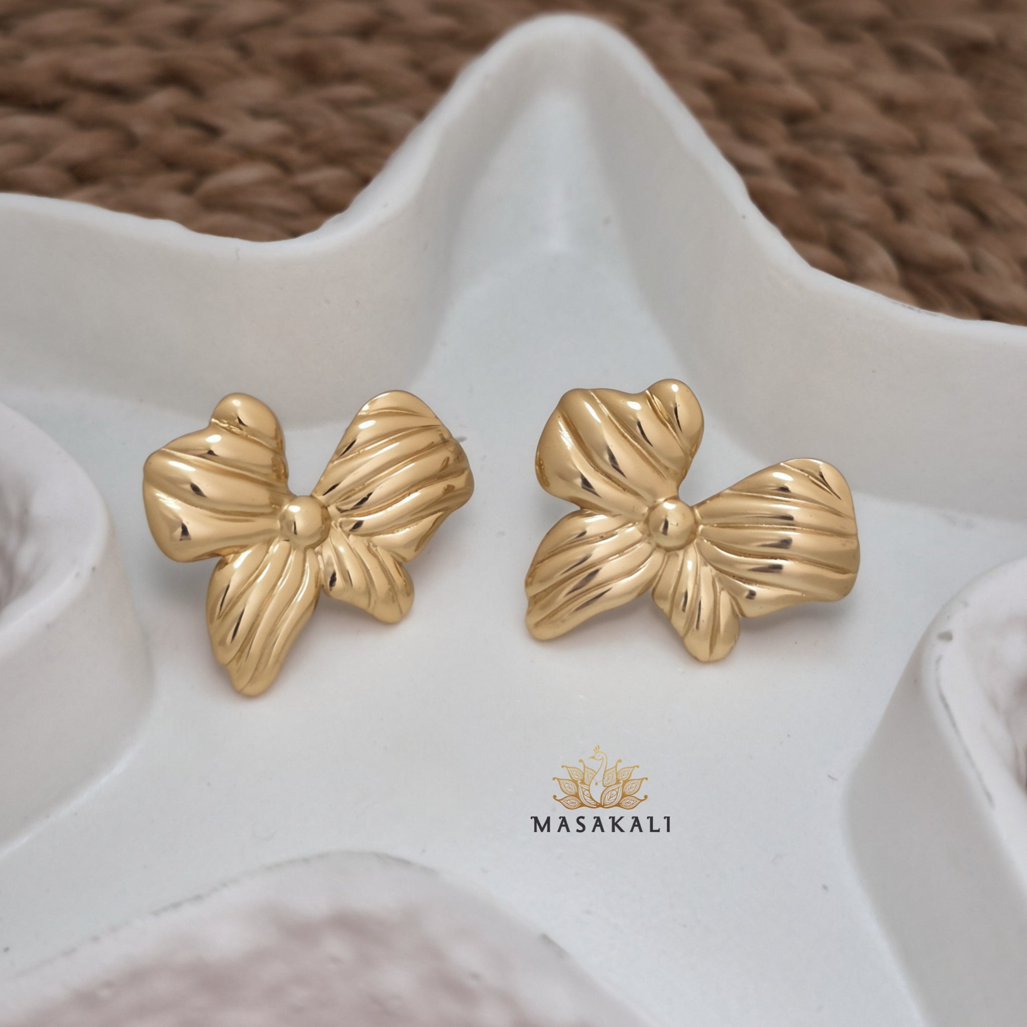 Blooming Butterfly Stud Earrings