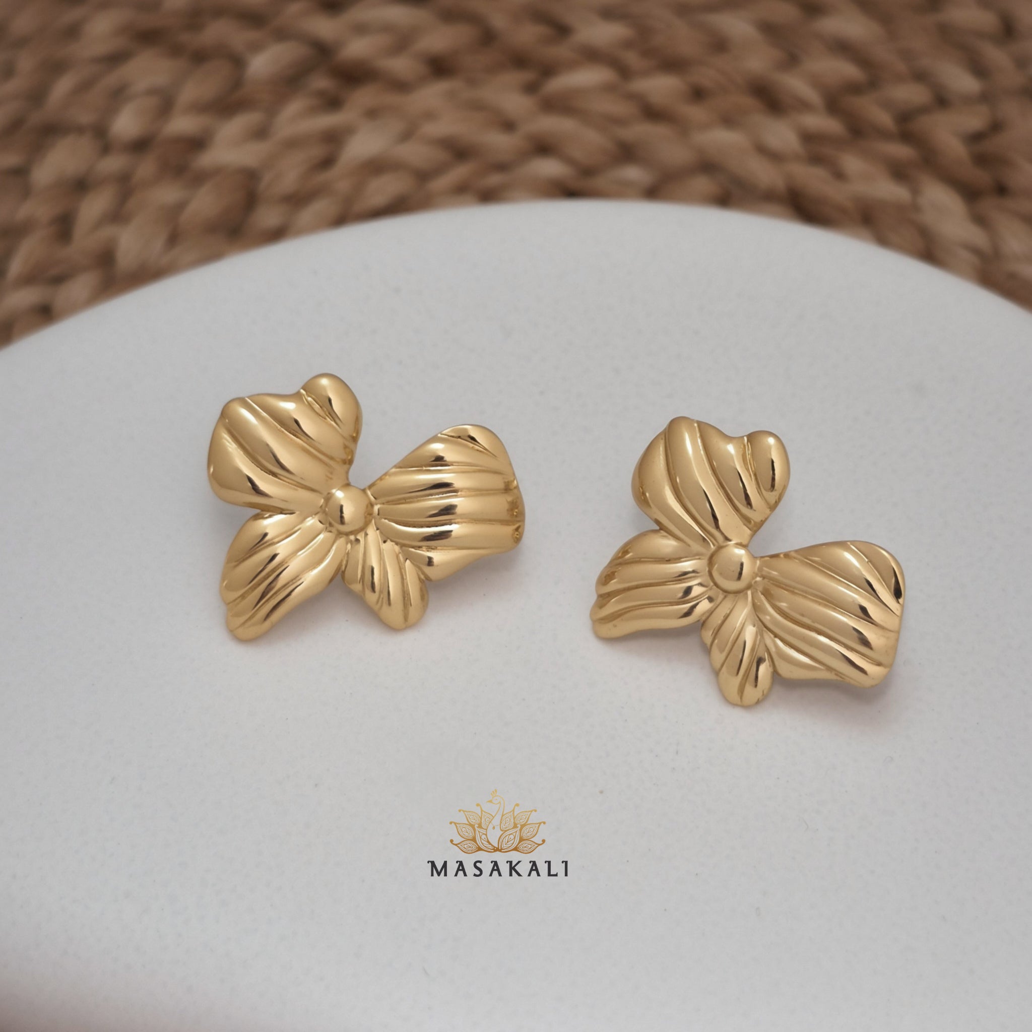 Blooming Butterfly Stud Earrings
