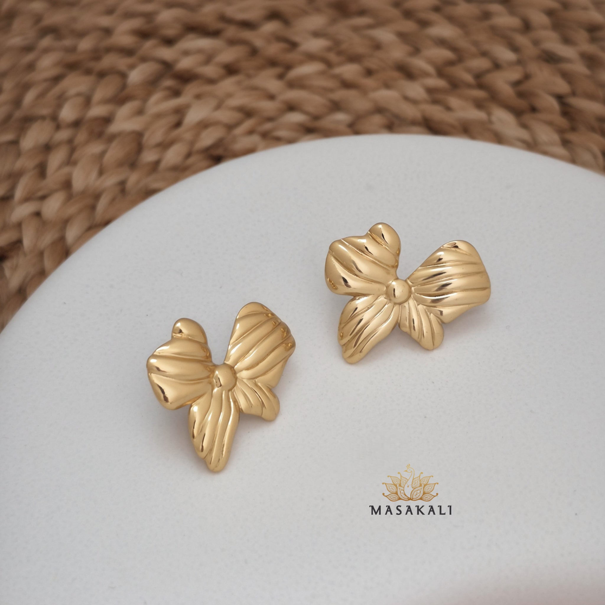 Blooming Butterfly Stud Earrings
