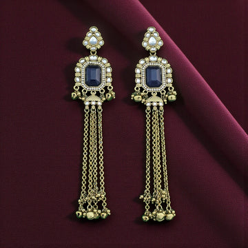 Designer Chandelier Kundan Kashmiri Earrings