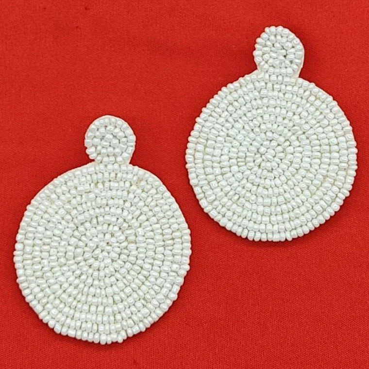 Handmade Beaded Dangler Earrings For Women & Girls