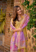 Masakali 3-Piece Set, Hand-embroidered Pakistani Suit, Natural Silk