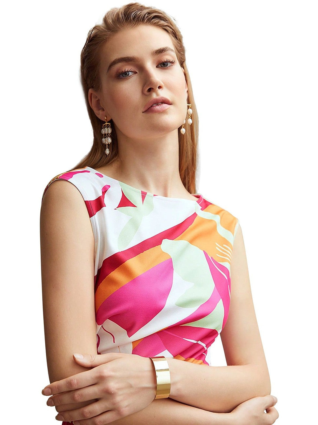 Masakali Women Sheath Floral Print Bodycon Dress