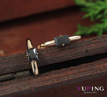 Minimalist Black Stone Earrings, Anti Tarnish Western Earrings For Women & Girls (MTAR1087)