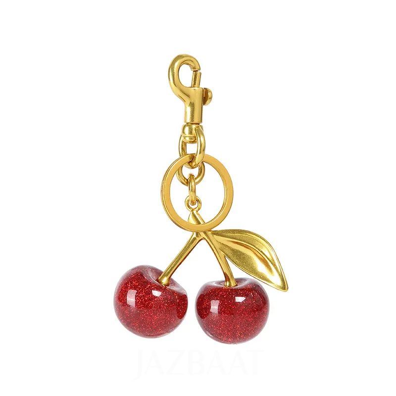 Original Cherry Bag Charm / Keychain (Red)